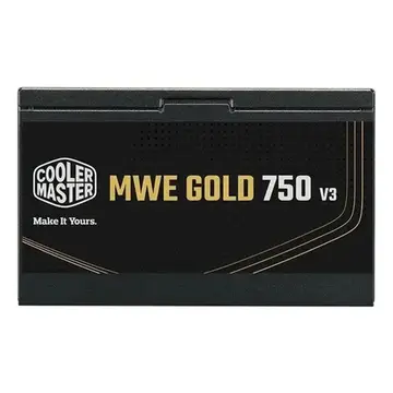 Fonte Cooler Master ATX 3.1 750W MWE Gold 750 V3 PFC Ativo 80 Plus Gold Sem/Cabo