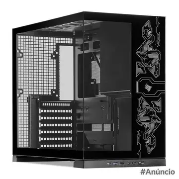Gabinete Gamer Pichau Cypher, Mid-Tower, Lateral de Vidro, Preto, PCH-CPH-BK