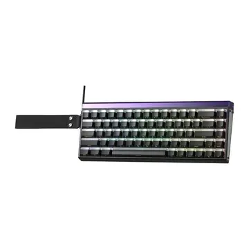Teclado Magnetico Gamer Aula Hero68 He 8000Hz Rgb Switch Jade King Hotswap 65 Ansi Preto Lighthouse Hero68He Ligh Bk Jade