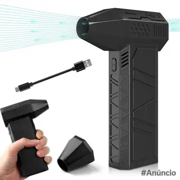 Ventilador Soprador De Ar Turbo 130000 Rpm Sem Fio Portátil
