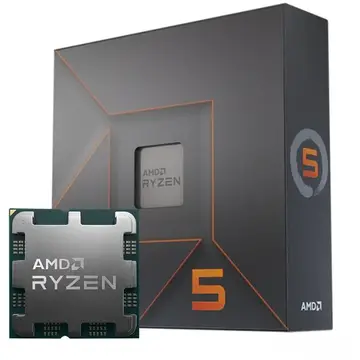 Processador Amd Ryzen 5 7600X 4.7Ghz 5.3Ghz Turbo 6 Cores 12 Threads Am5 100 100000593Wof