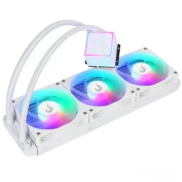 Water Cooler Rise Mode Frost Rainbow 360Mm Intel Amd Branco Rm Wcf 04 Rbw