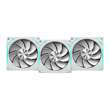 Kit Ventoinha Pichau Ventus NX Reverse, ARGB, 3x120mm, Branco, PCH-VTNXR3-WH01
