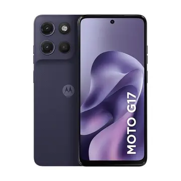 Smartphone Motorola Moto G17 4G - 128GB 12GB 4GB RAM + 8GB RAM Boost camera 50MP Sony Lytia 600
