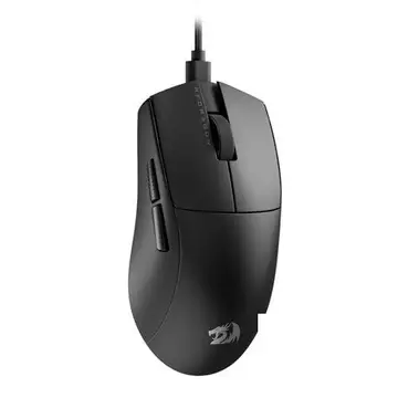Mouse Gamer Redragon K1ng 1K Preto PAW3327 Cabo USB Tipo-C Removível 12400 DPI M724