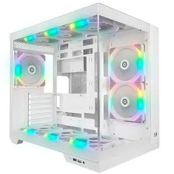 gabinete redragon wideload pro branco ca-604w-pro