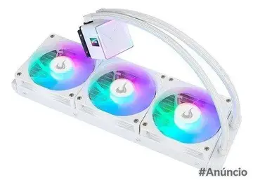 water cooler rise mode frost argb rainbow 360mm branco