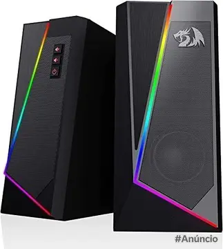 caixa de som redragon anvil rgb