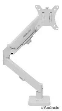 suporte para monitor zinnia nimbo 110 13 a 32 a gas branco