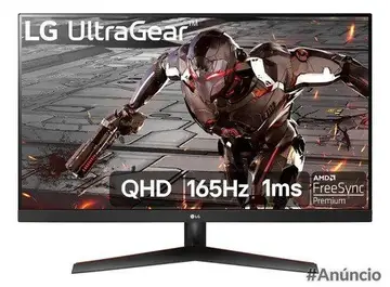 Monitor LG Ultragear 32" QHD VA 165Hz 1ms