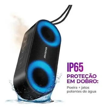 caixa de som aiwa aws-sp-01 speaker bluetooth