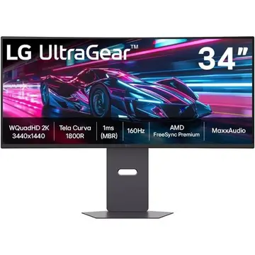 Monitor LG Ultragear 34" QHD 160Hz