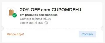 Ative na carteira de cupons e ajude o canal comprando pelo link