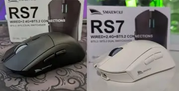 2x Mouse Gamer Sem Fio Smailwolf Rs7, Sensor Paw3311