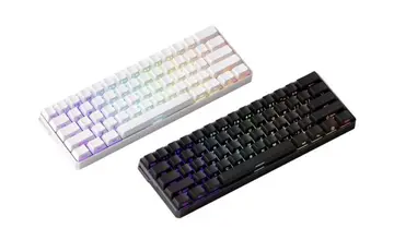 Teclado Magnético Akko Fun60 Pro He, Rgb, 8000Hz, Gatilho rápido 0.001