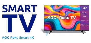 TV AOC 50U7066 50" 4K Roku TV