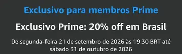🏷️ Exclusivo Prime: 20% OFF em Brasil