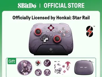 controle de videogame 8bitdo ultimate 2 evernight honkai: star rail