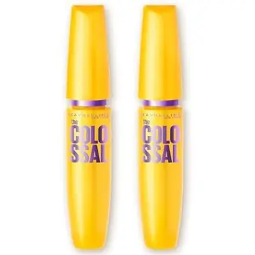 maquiagem maybelline ny the colossal volum' express kit máscaras de cílios preto 2 unidades