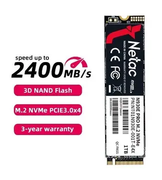 ssd nvme netac 512gb 2400mbs