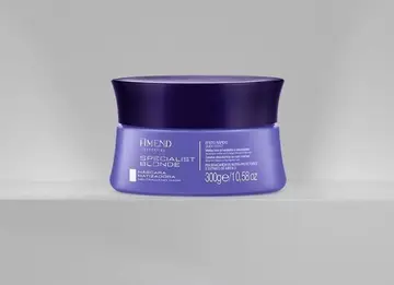 cabelo máscara tonalizante amend specialist blonde 300g