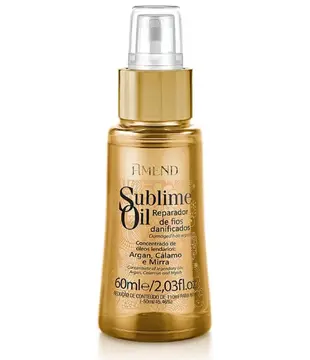 cuidado pessoal amend reparador fios danif sublime oil 60ml