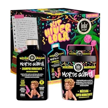 cuidado pessoal lola from rio morte súbita shampoo e máscara edição comemorativa