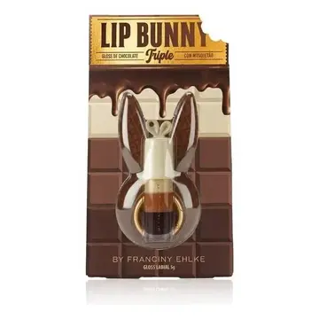 cosméticos fran by franciny ehlke lip bunny triple marrom