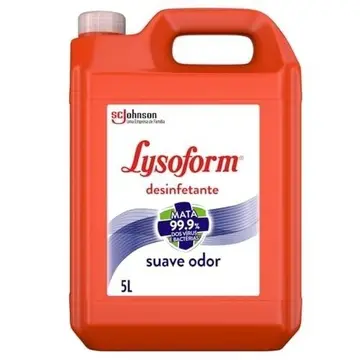 higiene e limpeza lysoform suave odor desinfetante liquido 5l
