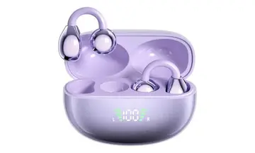 Fone De Ouvido Bluetooth Esportivo Com Clip De Orelha Violet