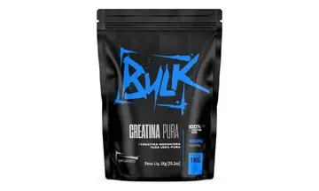 Creatina 1kg Monohidratada 100% Pura Bulk Nutrition