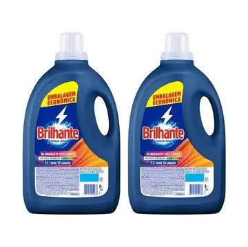 Kit Sabão Líquido Brilhante Limpeza Total - 5L cada 2 Unidades - Magazine Luiza