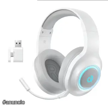 🎧 Precinho Headset Gamer QCY Heroad V200 - Sem fio 2,4Ghz ou Bluetooth 6.0 - Latência ultrabaixa 20ms - ou com fio USB-C 🎤 Microfone destacá