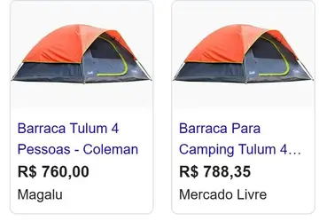 barraca coleman tulum 4 pessoas