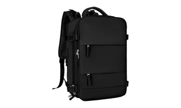 Mochila De Viagem Grande Impermeável, Com Porta Usb, Compartimento Para Sapatos, Bolsa Para Objetos úmidos, Mochila Para Notebook, Mochila F