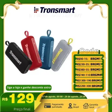Caixa de Som Tronsmart Trip 2 Ipx7