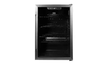 Cervejeira HQ 125L Vidro Duplo Low-E Inox Touch Até -6°C 125 Latas HQ-125CEVPV