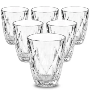 Jogo de Copos 6 Unidades Diamond 300ml