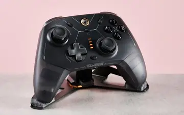 Controle Sem Fio GameSir Cyclone 2 Analógicos Tmr Magnéticos Gatilhos Hall Effect 1000Hz + Dock de carregamento
