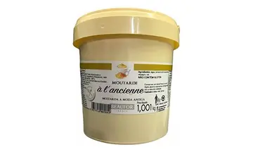 Mostarda Francesa Beaufor Ancienne Balde 1,001kg