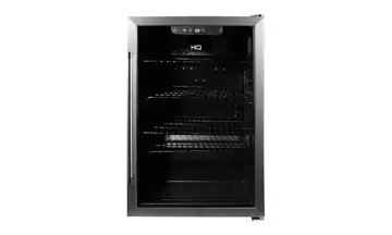 Cervejeira HQ 125L Vidro Duplo Low-E Inox Touch Até -6°C 125 Latas HQ-125CEVPV