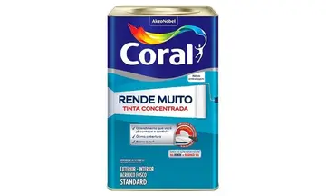 Tinta Para Parede Interna e externa Acrílica Fosco Rende Muito Coral 16L Diversas Cores