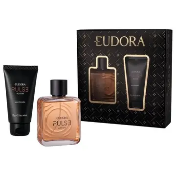 Kit Eudora Balm Pós-Barba 75g e Desodorante Colônia 100ml Pulse Action - Magazine Luiza