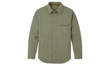 Field & Stream Jaqueta masculina de lã padrão Hail Call Oliva GG