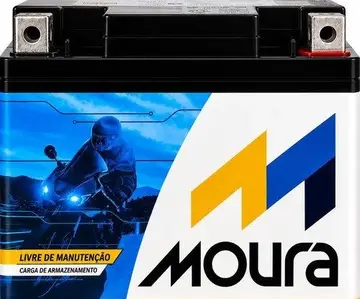 Bateria Moto Titan Fan Biz Bros Fazer 125 150 160 Mix Flex