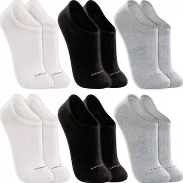 Kit 6 Pares Meias Lupo Sapatilha Invisível Sport Original 4 cores