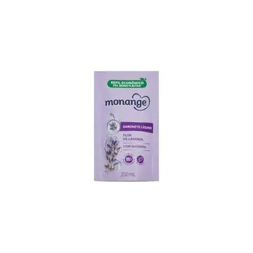 Refil Sabonete Líquido Monange Flor De Lavanda 200Ml