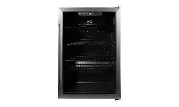 Cervejeira HQ 125L Vidro Duplo Low-E Inox Touch Até -6°C 125 Latas HQ-125CEVPV