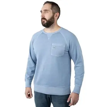 Moletom de gola redonda Holloa Garment Dyed Crew Field & StreamMasculino