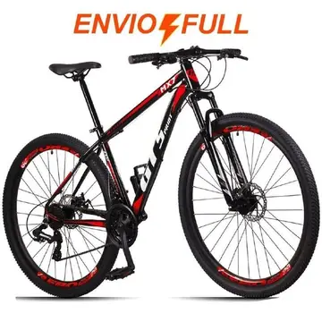 Bicicleta Aro 29 Gt Sprint Mx7 24V index Freio Disco Alumínio Suspensão Aero Mtb